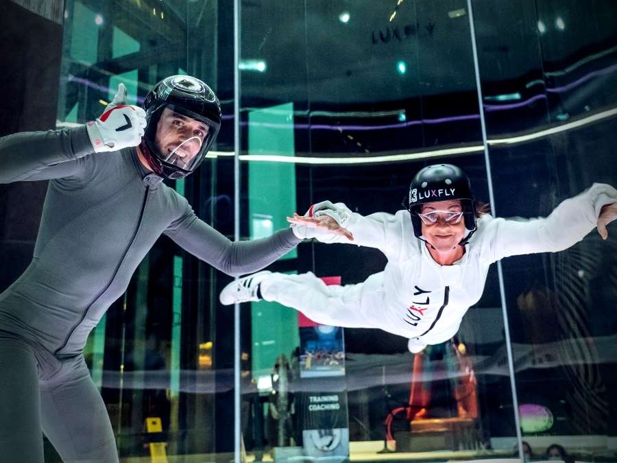 Indoor Skydive Luxemburg GRUPPEN & ENTREPRISEN