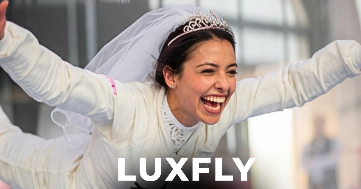 Hen and stag party indoor skydiving at LUXFLY
