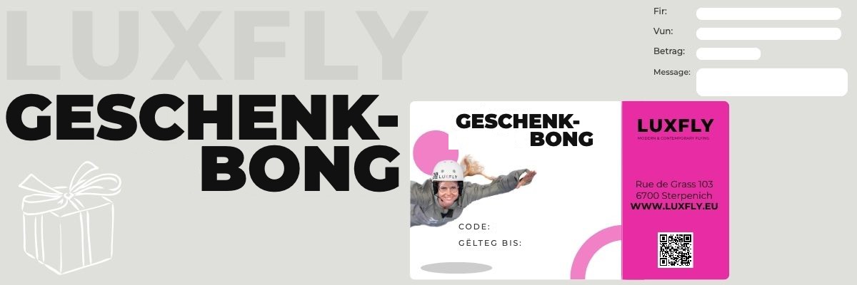LUXFLY-Geschenkbong