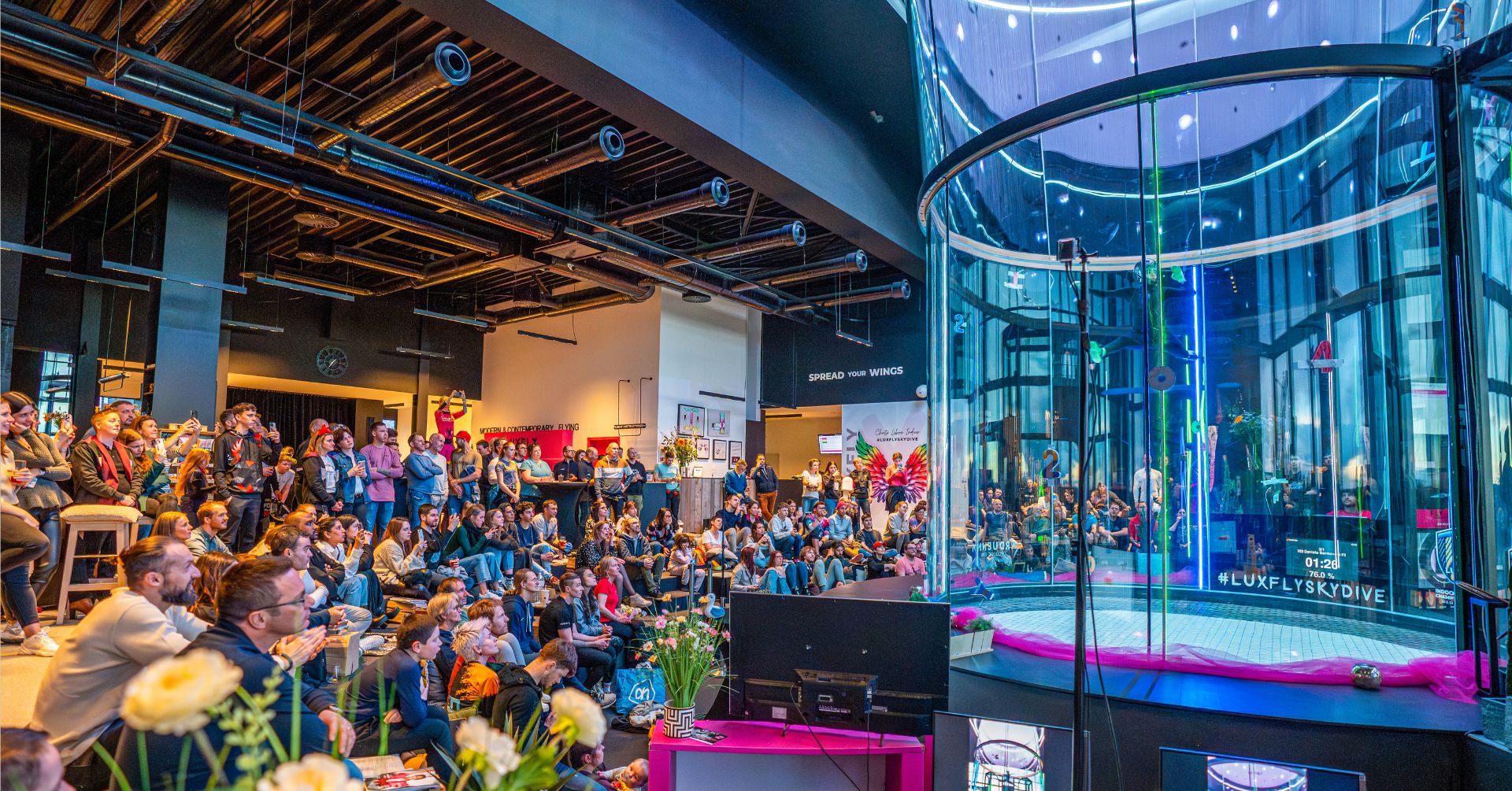 luxfly indoor skydive