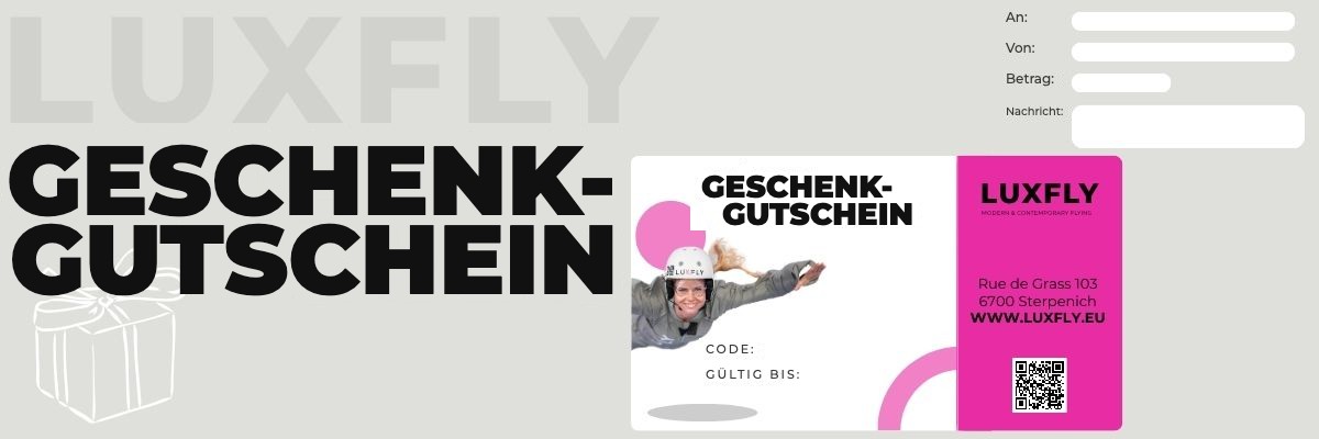 LUXFLY-Geschenkgutschein