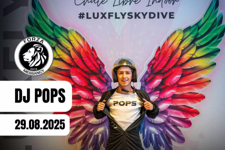DJ POPS fait décoller la soirée SKYLUSION chez LUXFLY le 29 août 2025